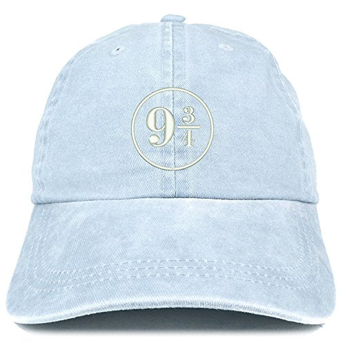 Trendy Apparel Shop Harry Platform Embroidered Washed Cotton Adjustable Cap