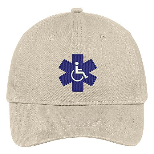 Trendy Apparel Shop Service Dog Embroidered Low Profile Soft Cotton Brushed Baseball Cap