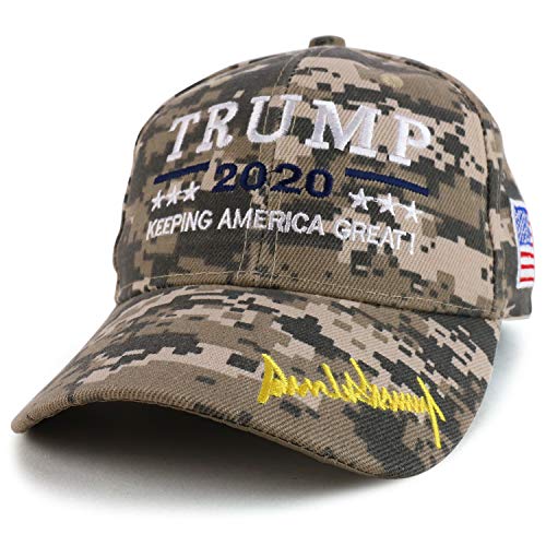 Trendy Apparel Shop Assorted Trump 2020 Keep America Great Embroidered Design Baseball Cap