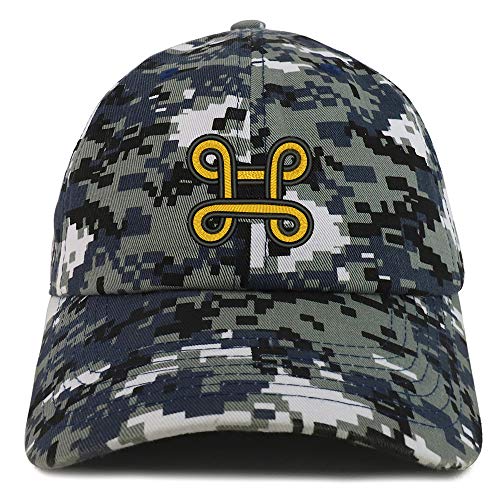 Trendy Apparel Shop Adinkra Peace Making Soft Crown 100% Brushed Cotton Cap