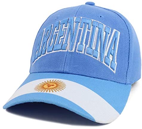 Trendy Apparel Shop Country Name 3D Embroidery Flag Bill Structured Baseball Cap