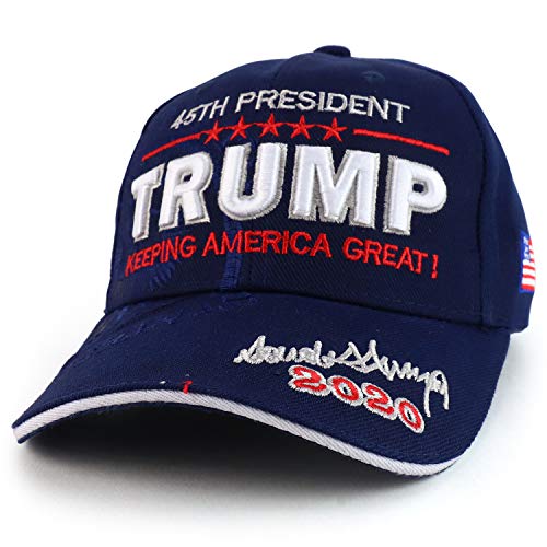 Trendy Apparel Shop Assorted Trump 2020 Keep America Great Embroidered Design Baseball Cap