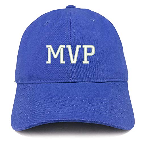 Trendy Apparel Shop MVP Embroidered Unstructured Cotton Dad Hat