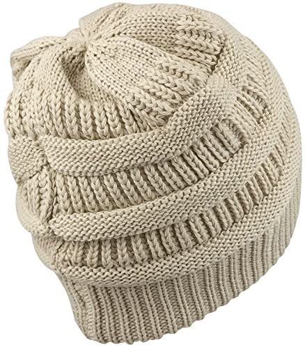 Trendy Apparel Shop Lightweight Ribbed Knit 365 Stretchable Beanie Cap