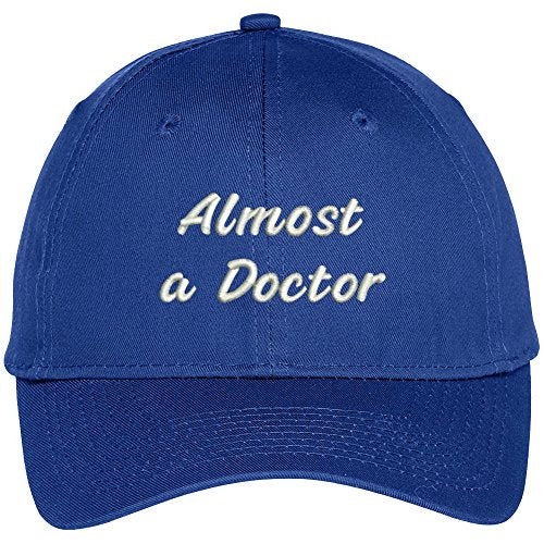 Trendy Apparel Shop Almost A Doctor Embroidered Adjustable Snapback Baseball Cap