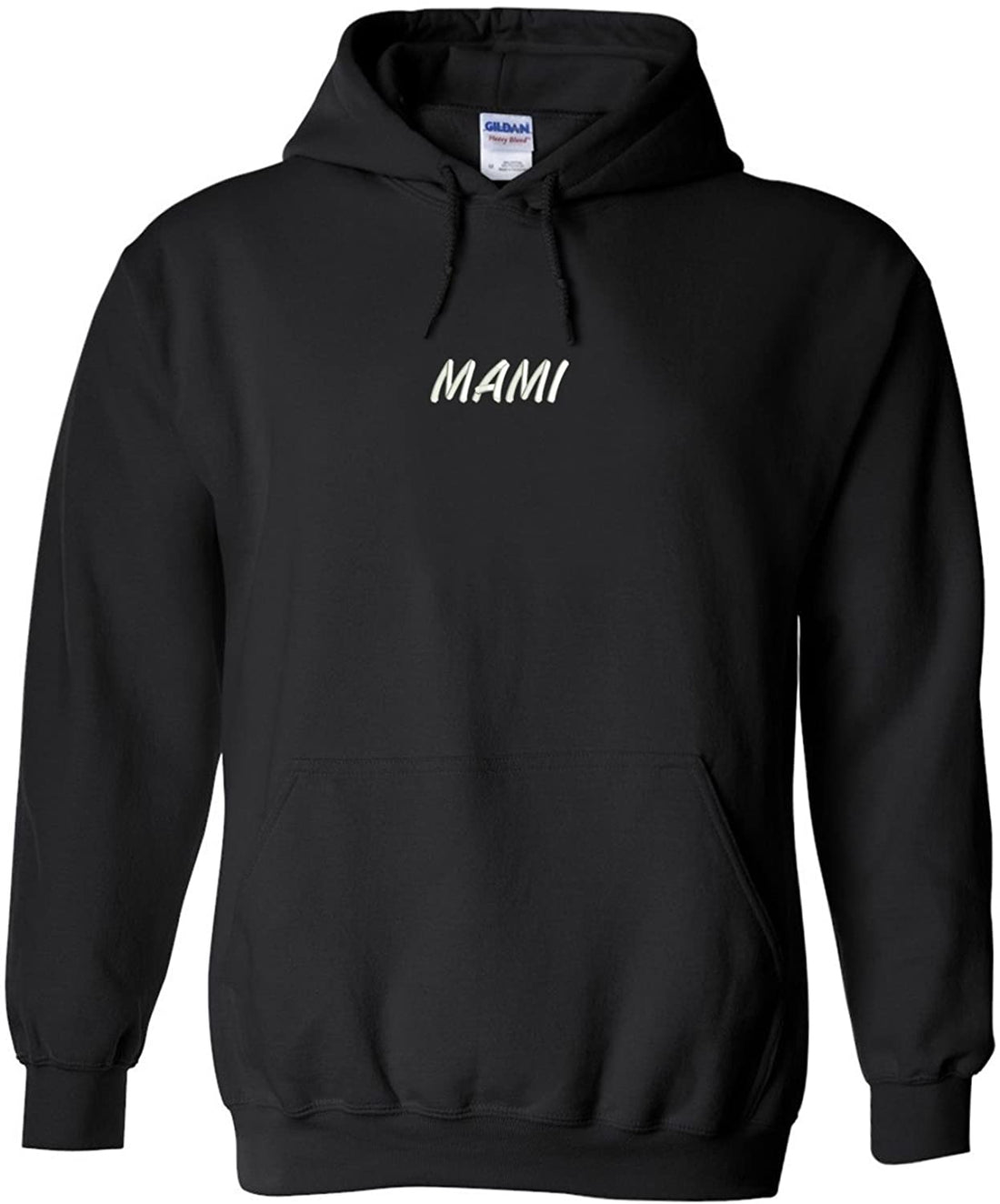 Trendy Apparel Shop Mami Embroidered Heavy Blend Hoodie