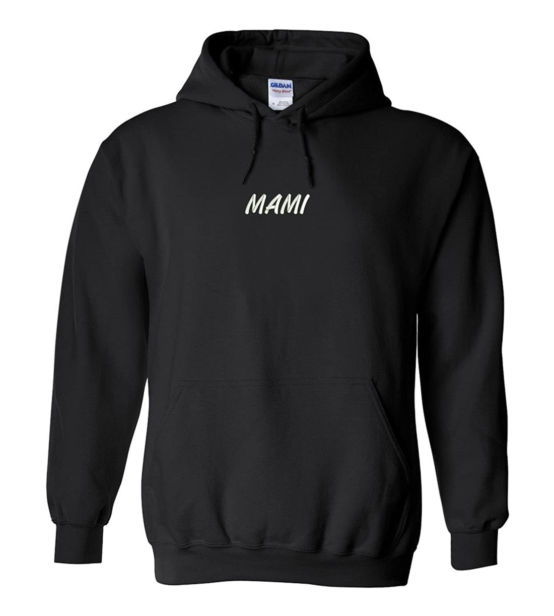 Trendy Apparel Shop Mami Embroidered Heavy Blend Hoodie