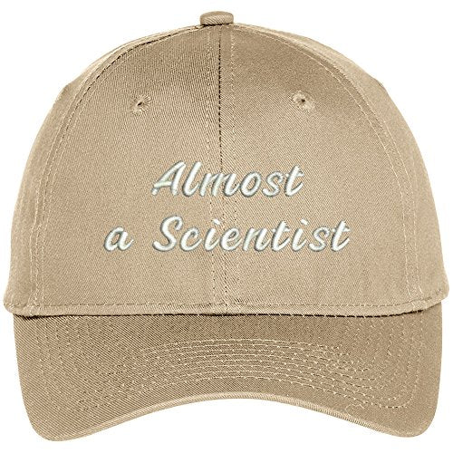 Trendy Apparel Shop Almost A Scientist Embroidered Adjustable Snapback Baseball Cap