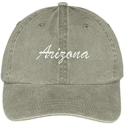 Trendy Apparel Shop Arizona State Embroidered Low Profile Adjustable Cotton Cap