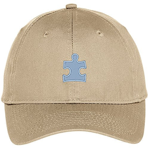 Trendy Apparel Shop Autism Speak Awareness Logo Embroidered Baseball Cap