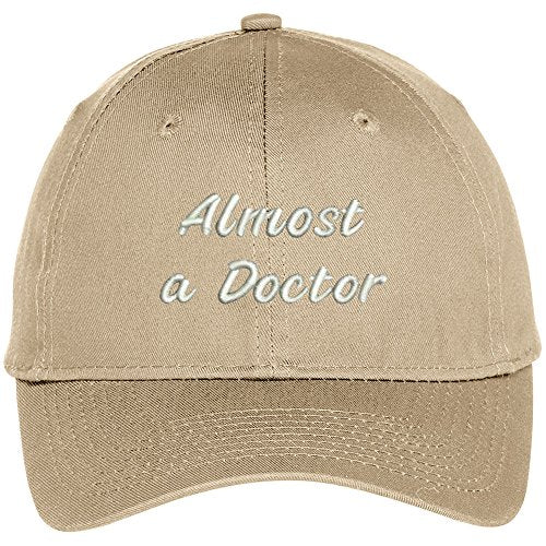 Trendy Apparel Shop Almost A Doctor Embroidered Adjustable Snapback Baseball Cap