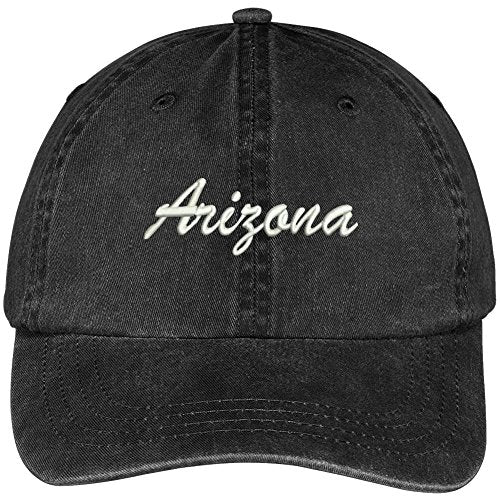 Trendy Apparel Shop Arizona State Embroidered Low Profile Adjustable Cotton Cap