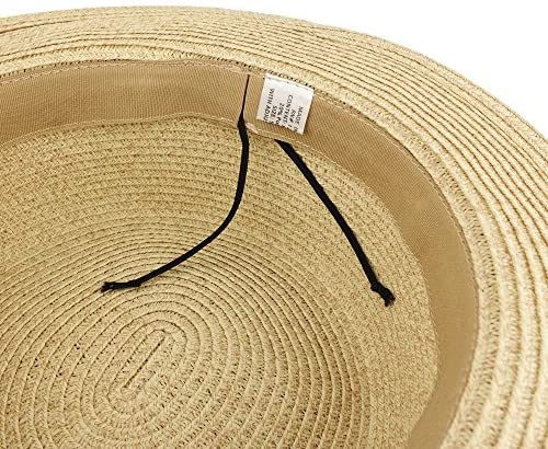 Trendy Apparel Shop Natural Paper Braid UPF 40 with UV Protection Boat