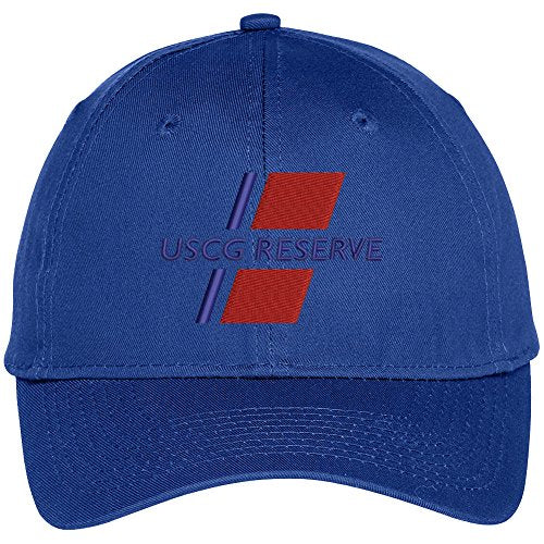 Trendy Apparel Shop USCG Reserve Embroidered Baseball Cap