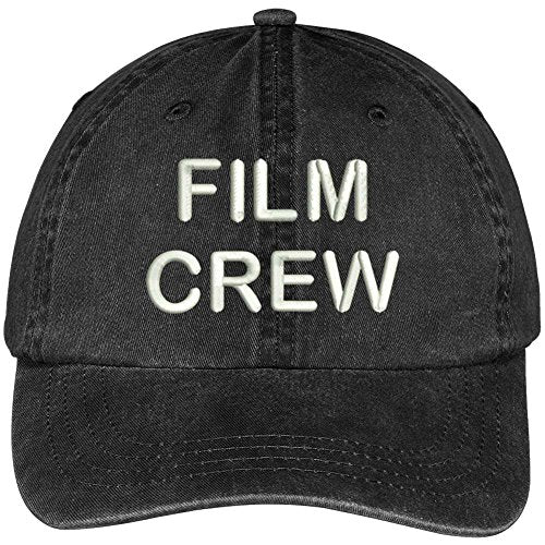 Trendy Apparel Shop Film Crew Embroidered Pigment Dyed Cotton Cap