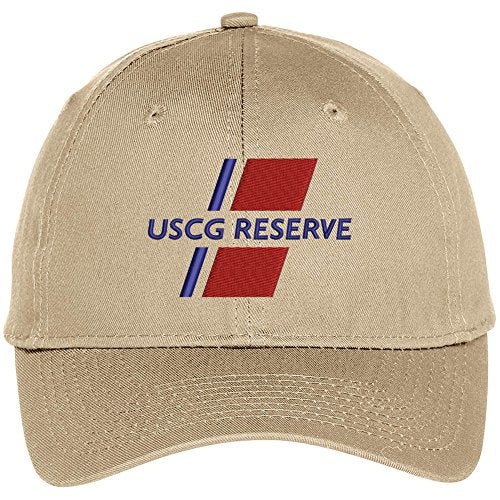 Trendy Apparel Shop USCG Reserve Embroidered Baseball Cap