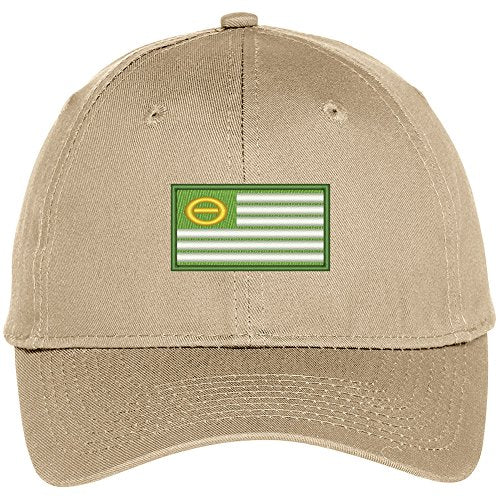 Trendy Apparel Shop Ecology Flag Embroidered Snapback Adjustable Baseball Cap