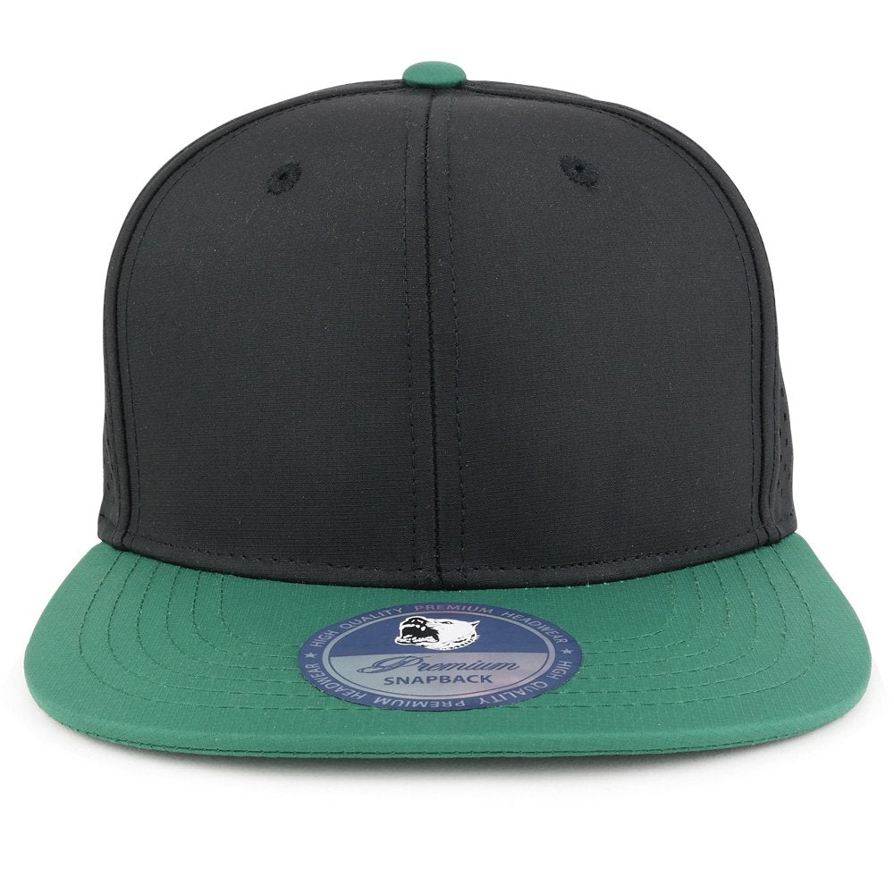 Blank snapback hats cheap flat bill