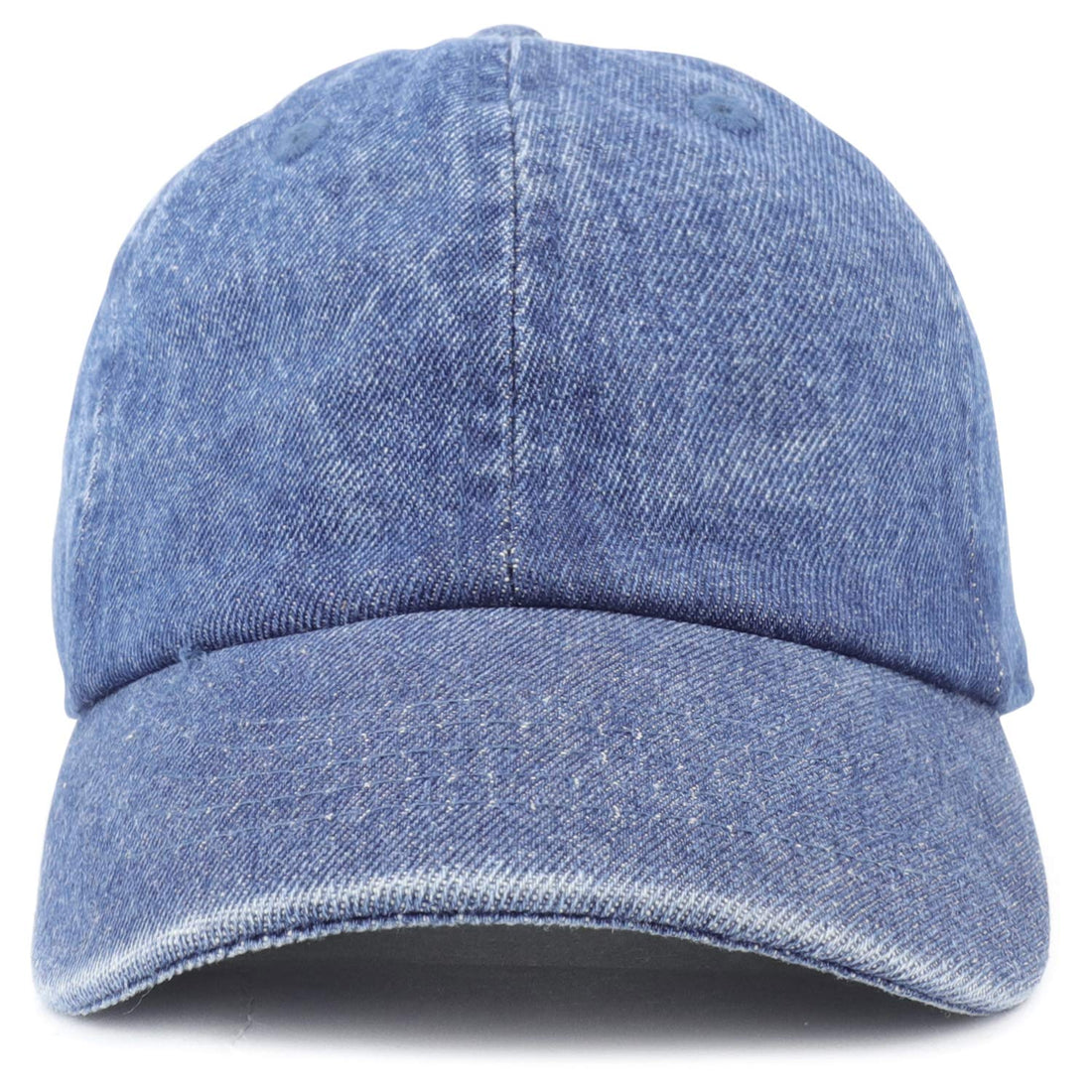 Trendy Apparel Shop Kid's Youth Size Unstructured Relax Fit Denim Baseball Cap