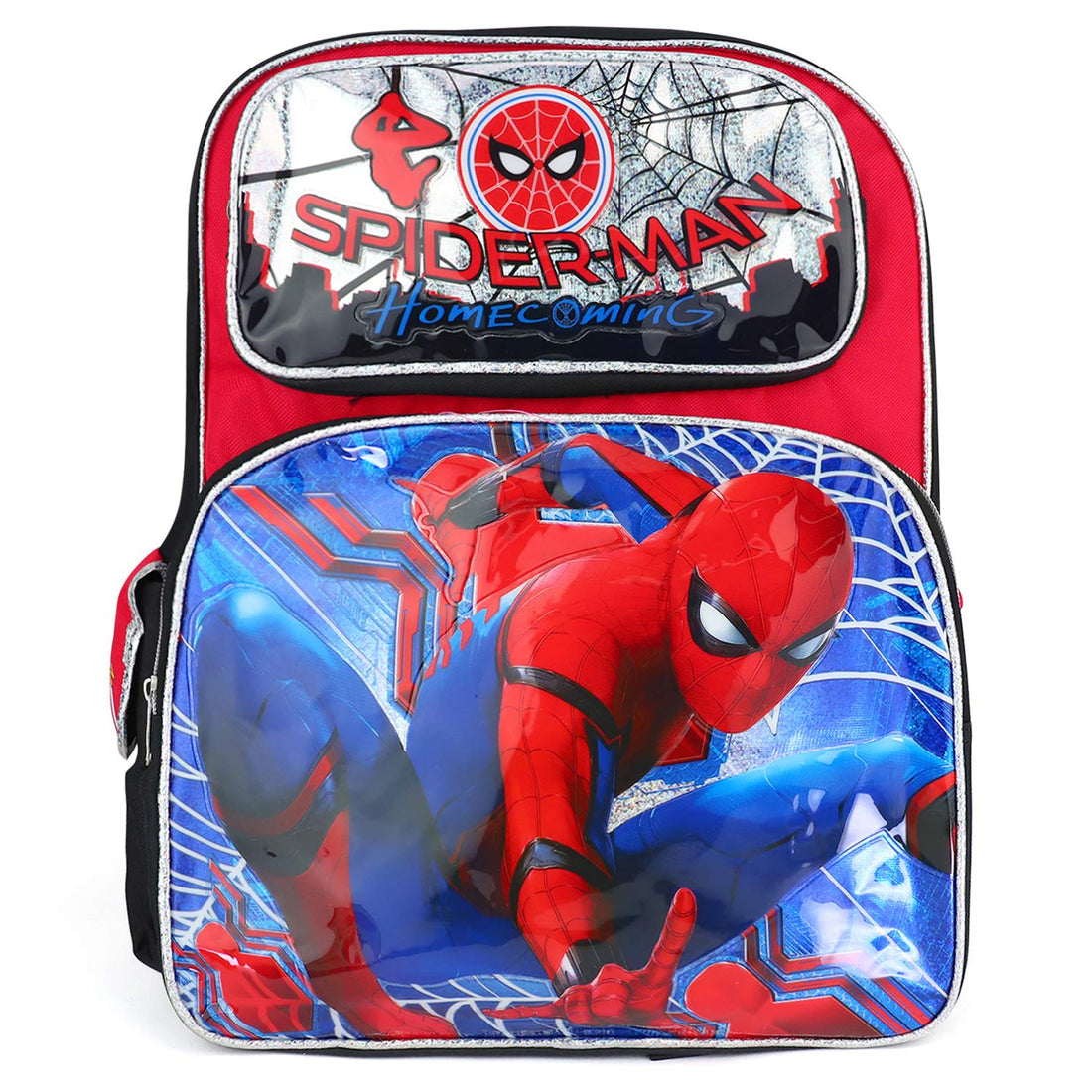 Trendy Apparel Shop Kids Boy's Spiderman Homecoming 16" School Backpack