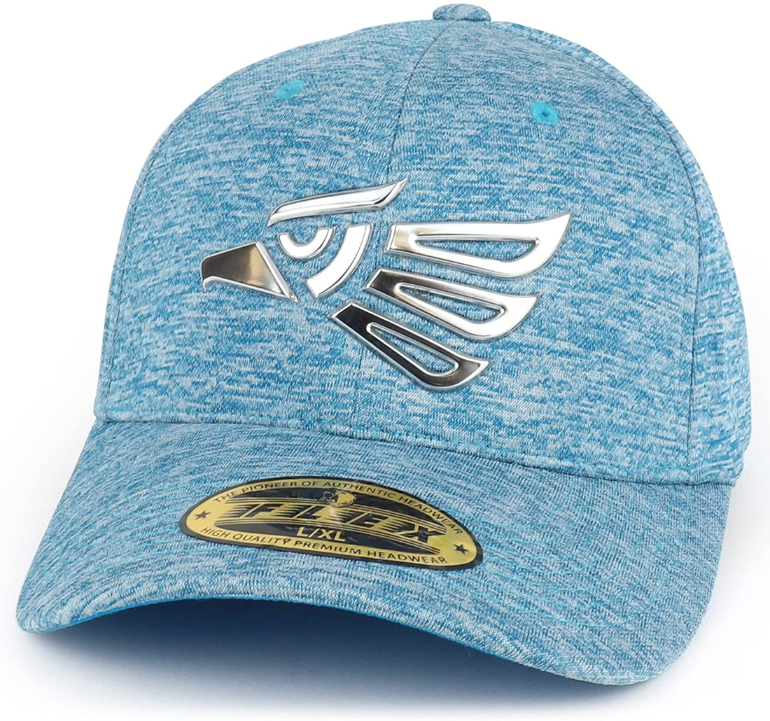 Trendy Apparel Shop Hecho En Mexico Eagle 3D High Frequency Flex Fit Baseball Cap