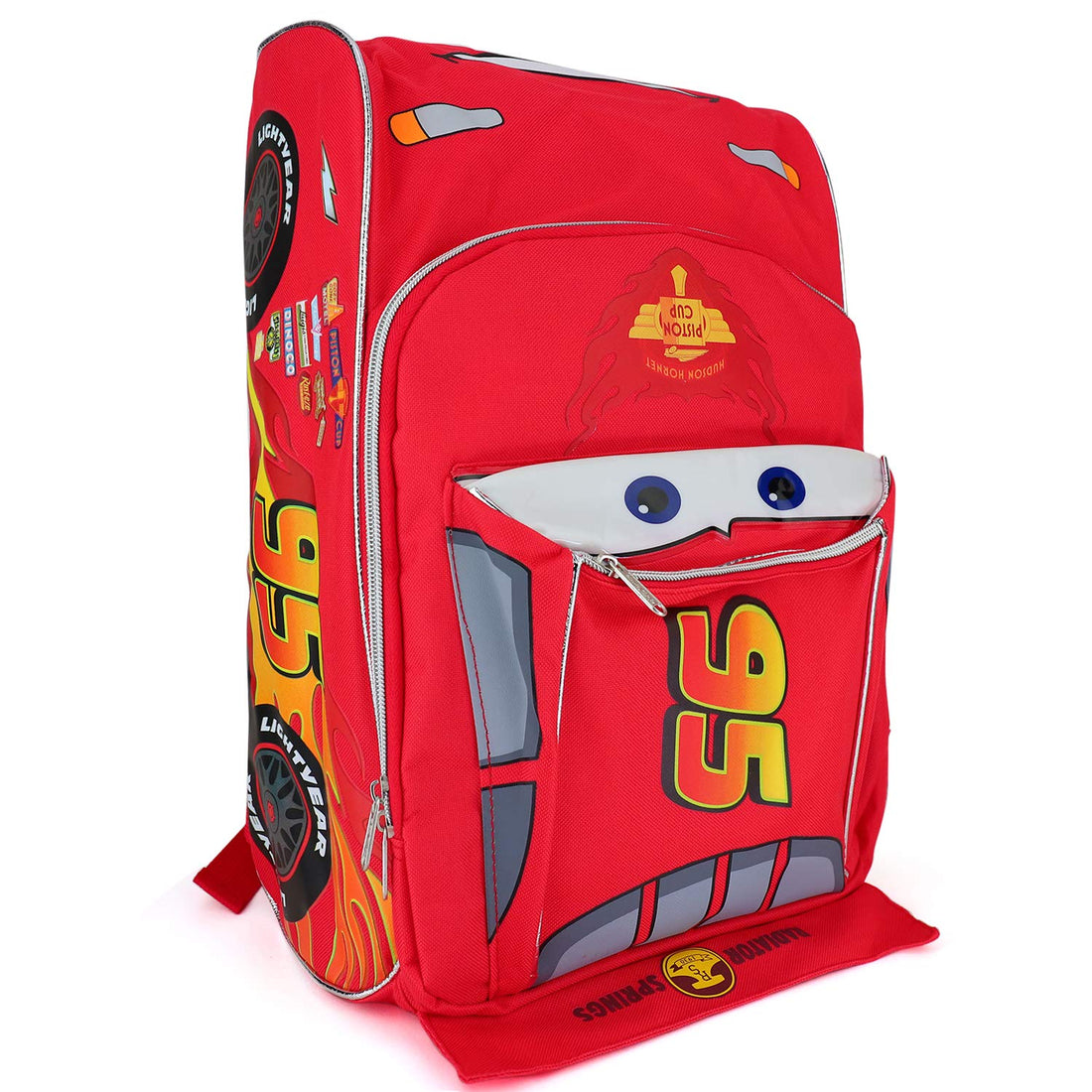 Trendy Apparel Shop Kid's Boys 95 Radiator Springs Car Shaped 16" Backpack