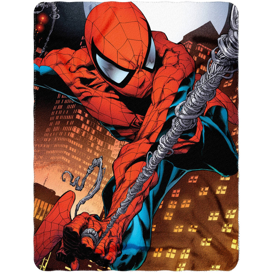 Trendy Apparel Shop Ultimate Spiderman 45 '' by 60 '' Soft Warm Fleece Throw Blanket